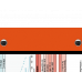 WhiteCoat Clipboard® Trifold - Orange Critical Care Edition